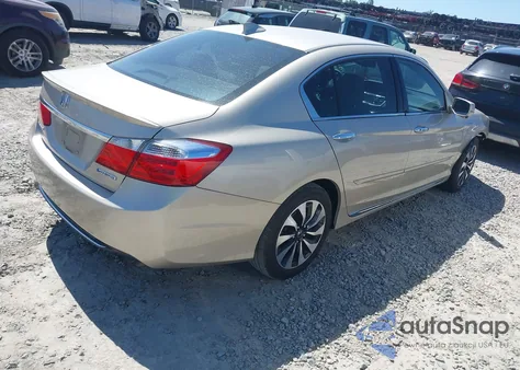 2015 Honda Accord Hybrid Ex-L из США, поврежденный, VIN 1HGCR6F53FA014827